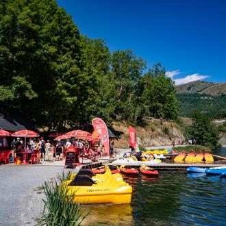 Canoë lac de loudenvielle