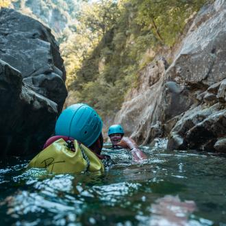 eau vive canyoning